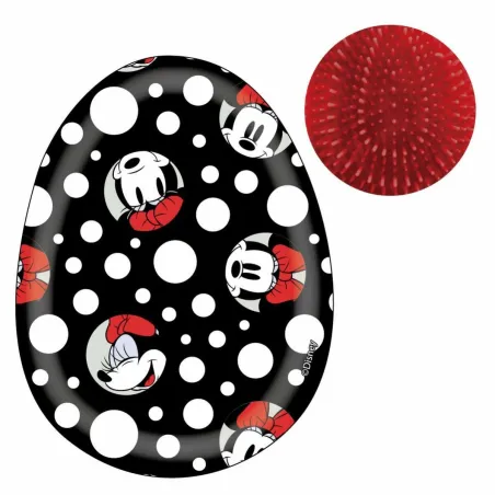 Atpiņķerējoša Matu Suka Disney   Melns Minnie Mouse 7 x 9 x 4 cm