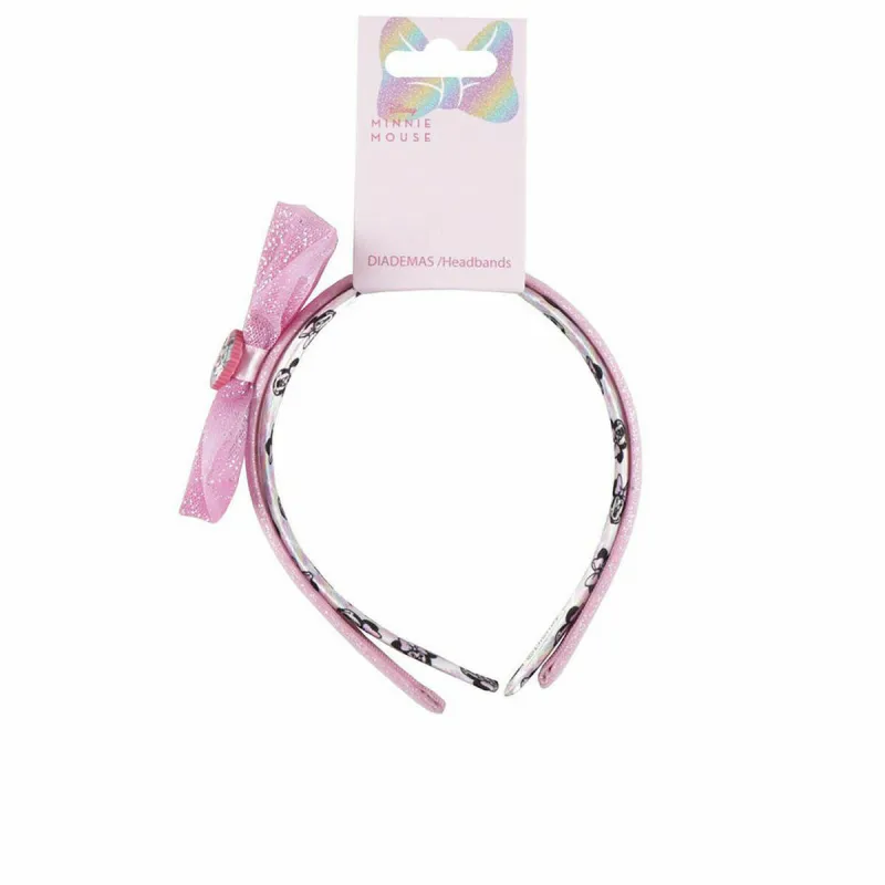 Otsapanta Disney   Pinkki Minnie Mouse (2 Kappaletta)