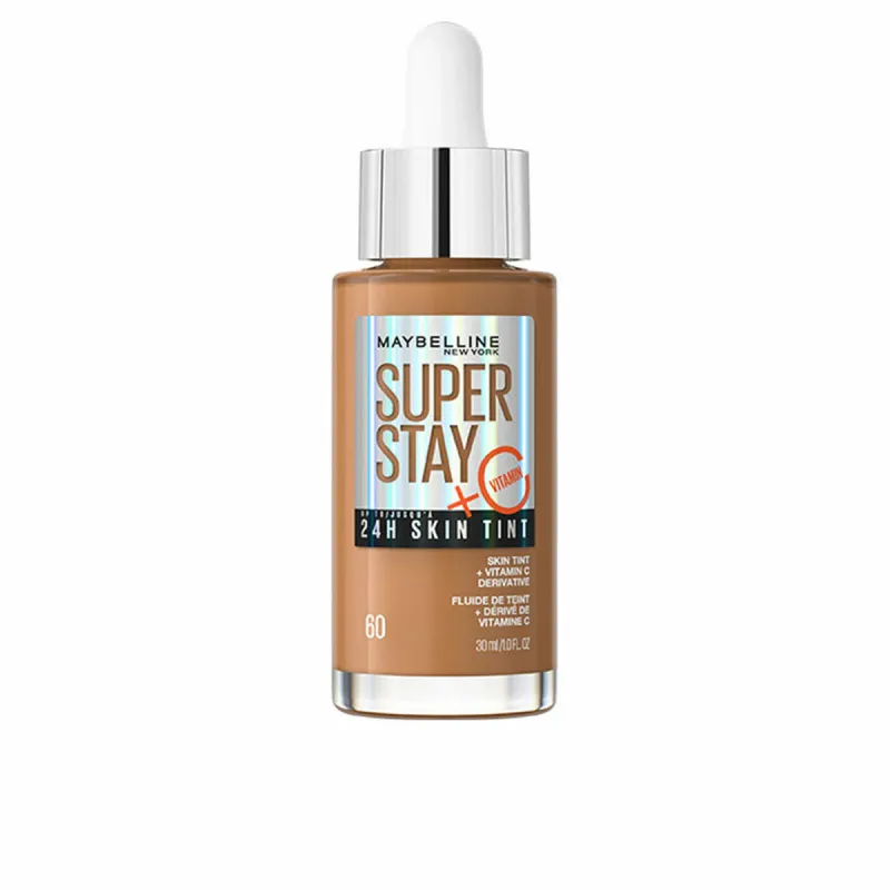 Šķidrā Grima Bāze Maybelline Super Stay Skin Tint Nº 60 30 ml C vitamīns