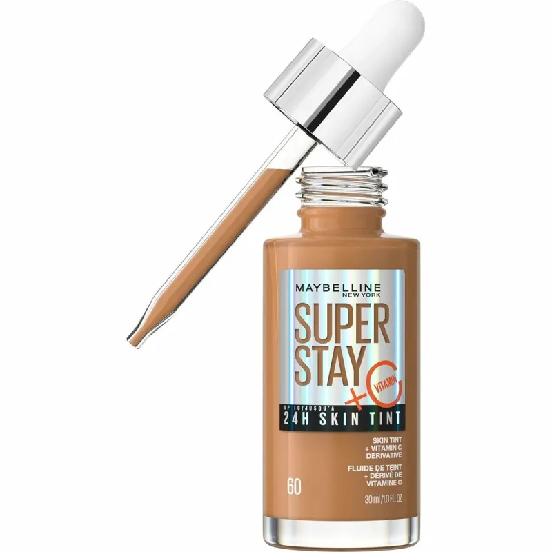 Šķidrā Grima Bāze Maybelline Super Stay Skin Tint Nº 60 30 ml C vitamīns