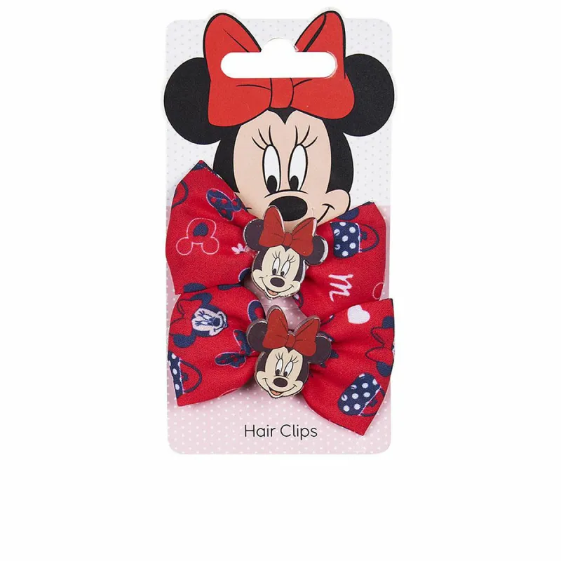 Juukseklambrid Inca Clips Lazo Disney 2 Ühikut Punane Lasso (2 Ühikut)