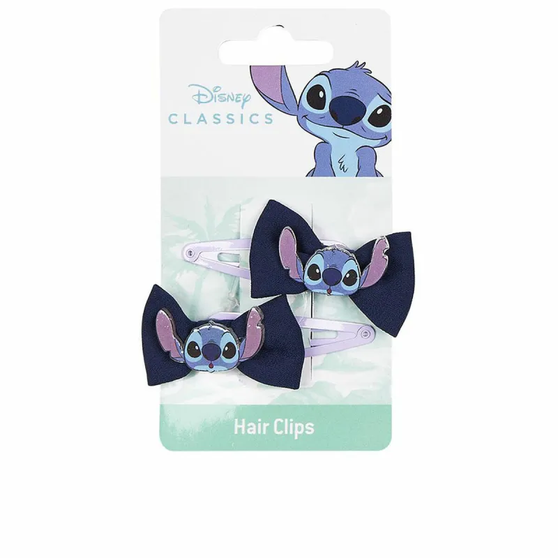 Matu Klipši Inca Clips Lazo Disney 2 gb. Zils Violets Laso (2 gb.)