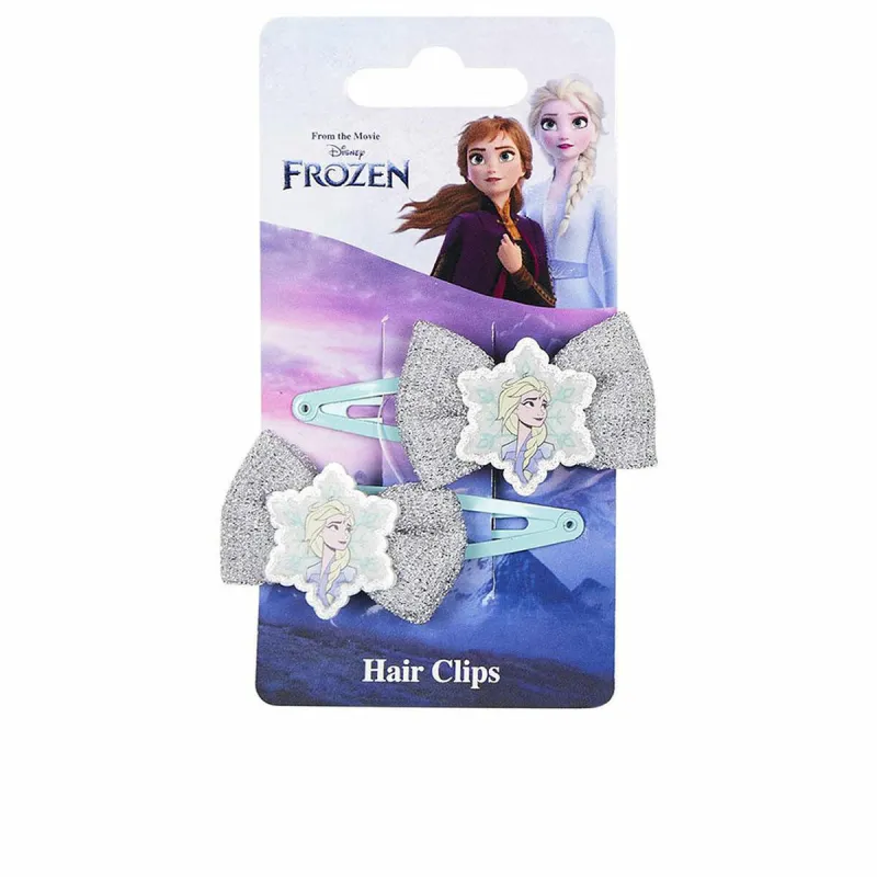 Juukseklambrid Inca Clips Lazo Disney 2 Ühikut Sinine Hõbedane Lasso (2 Ühikut)
