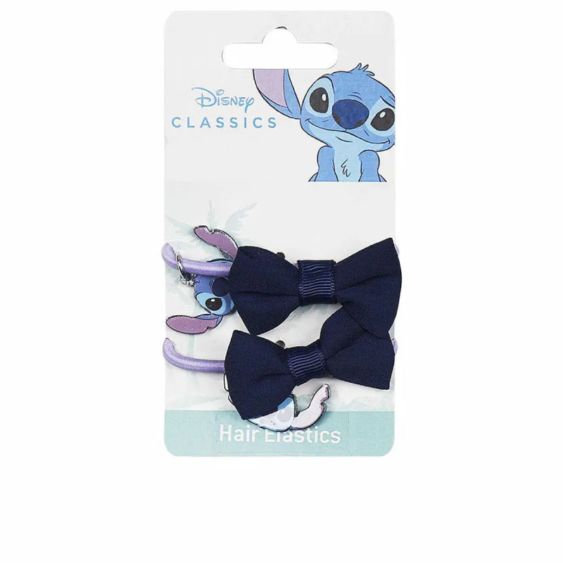 Inca Elásticos Lazo Disney Stitch 7,4 X 12 ,5 X 2 Cm 2 U