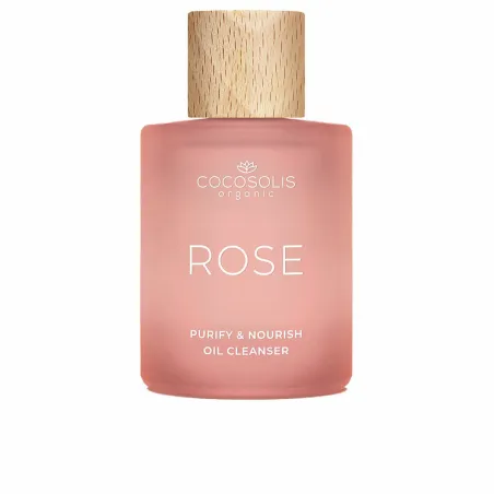 Масло для снятия макияжа Cocosolis Rose 50 ml Очищающий Питательный