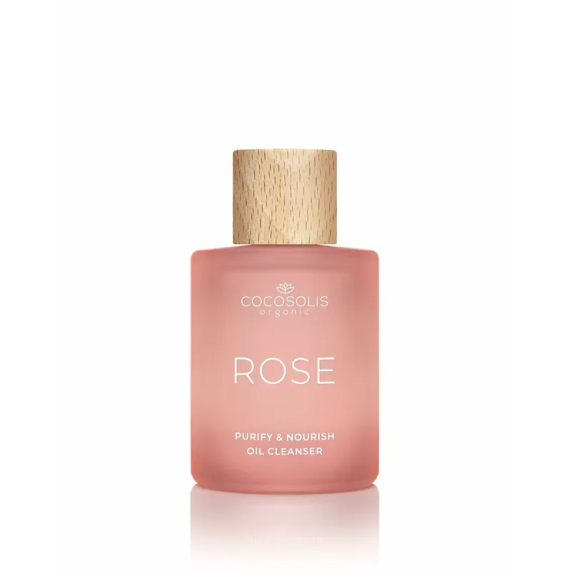 Масло для снятия макияжа Cocosolis Rose 50 ml Очищающий Питательный