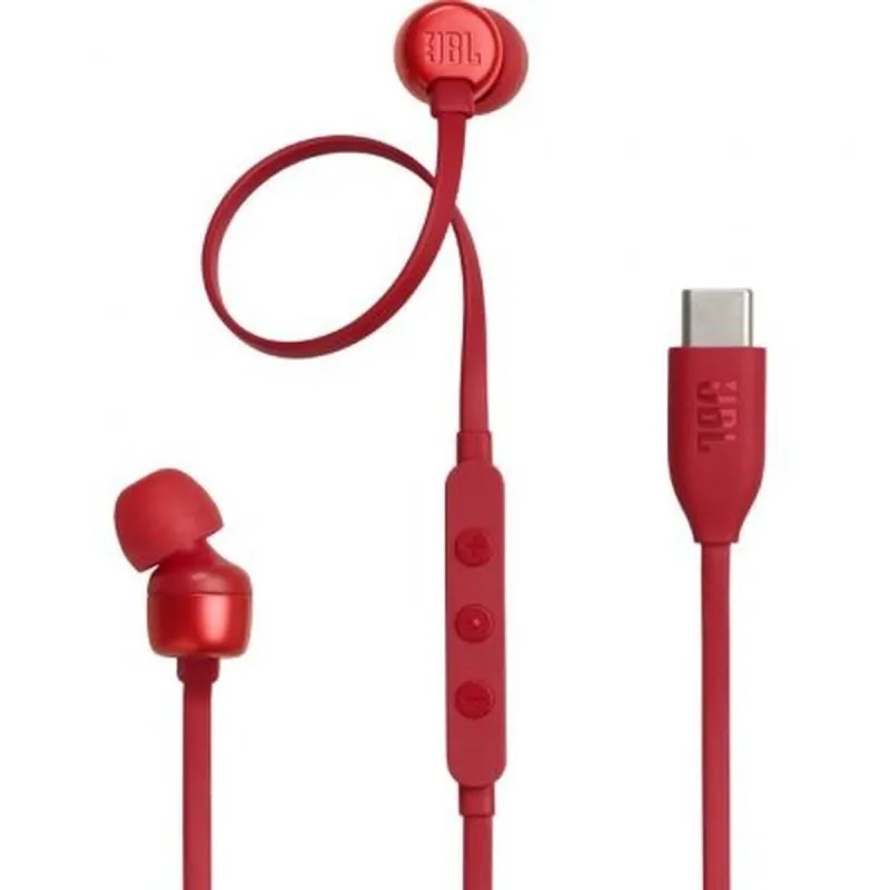 Kõrvaklapid JBL JBLT310CWHT Punane