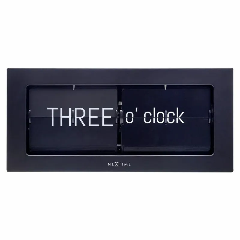 Настольные часы Nextime 5229ZW Melns