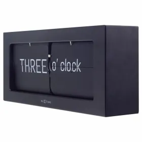 Table clock Nextime 5229ZW Black