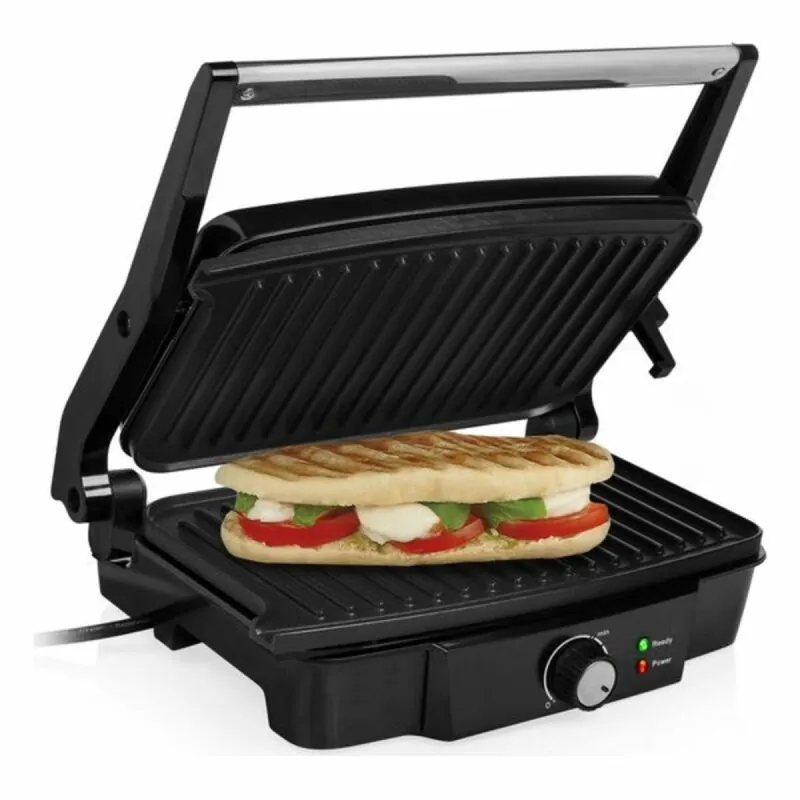 Kontaktigrilli Tristar GR-2852 1500W Musta Musta/Hopeinen