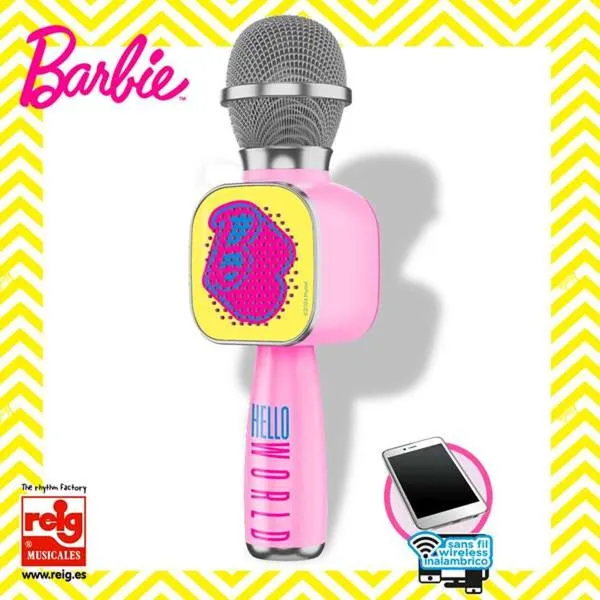 Karaoke Mikrofonu Barbie
