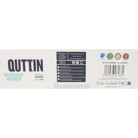 Набор принадлежностей для кухни Quttin Quttin Чёрный (6 штук) (6 pcs)