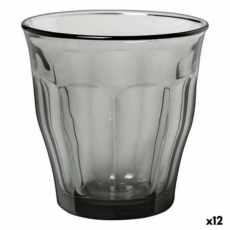 Stiklinių rinkinys Duralex Picardie Pilka 4 Dalys 310 ml (12 vnt.)