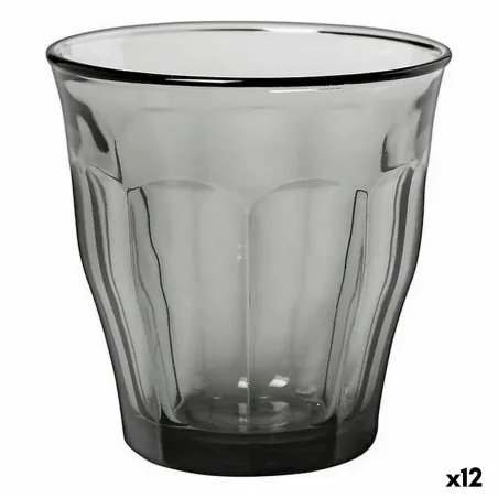 Stiklinių rinkinys Duralex Picardie Pilka 4 Dalys 310 ml (12 vnt.)