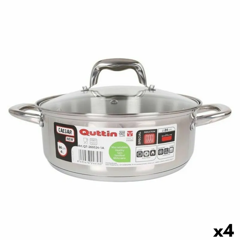 Kastrolis ar Vāku Quttin 139505 (ø 24 cm)
