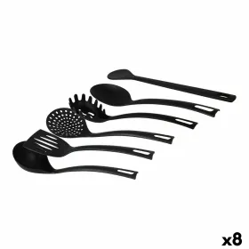 Köögitarvete Komplekt Quttin Quttin Must (6 Tükid, osad) (8 Ühikut) (6 pcs)