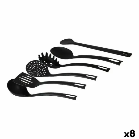 Köögitarvete Komplekt Quttin Quttin Must (6 Tükid, osad) (8 Ühikut) (6 pcs)