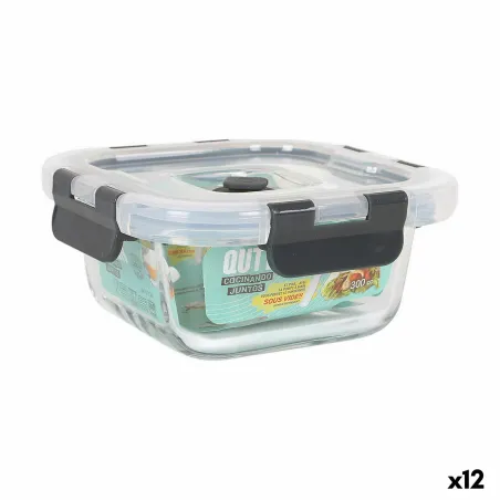Pusdienu kastīte Quttin 300 ml 12,5 x 12 x 5,8 cm (12 gb.)