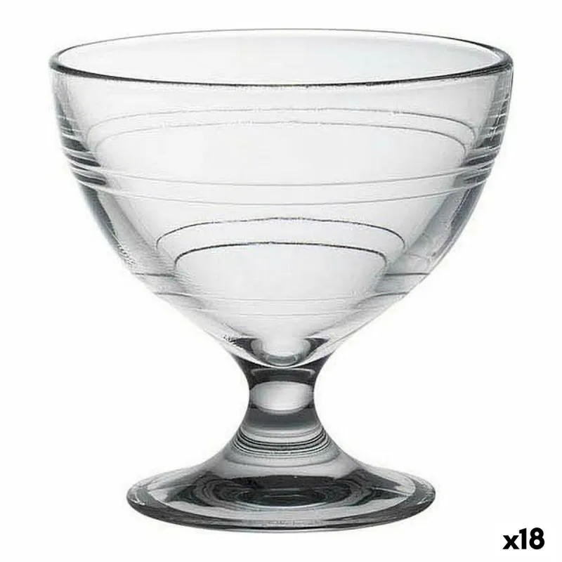 Ledai ir pieno kokteilis Duralex Gigogne Skaidrus 250 ml (18 vnt.)