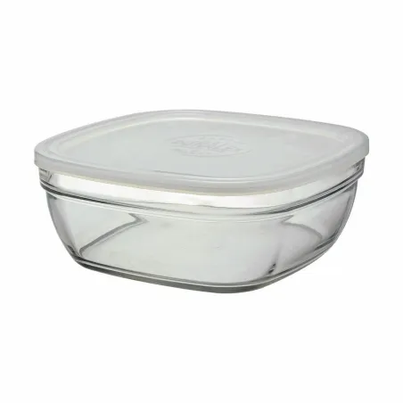 kandiline lõunasöögi karp kaanega Duralex FreshBox 3 L 23 x 23 x 9 cm (4 Ühikut)