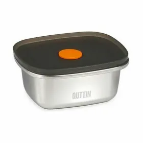 Hermetiška priešpiečių dėžutė Quttin Nerūdijantis plienas Stačiakampis 250 ml (24 vnt.)