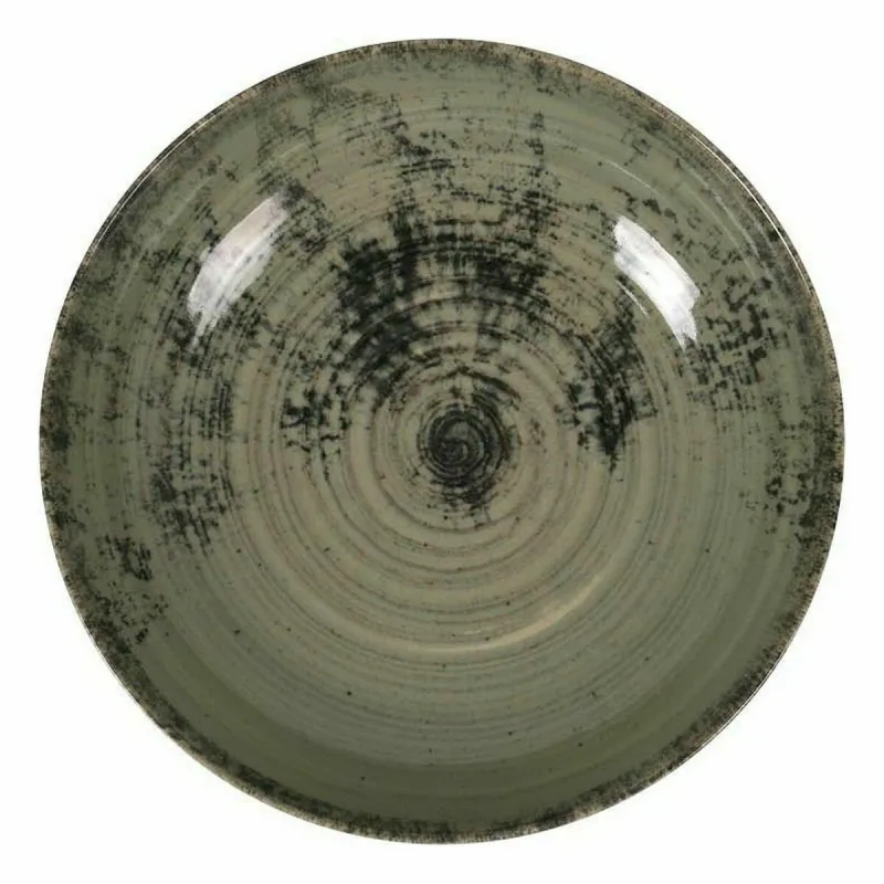 Gili lėkštė La Mediterránea Aspe Žalia Ø 22,7 x 5 cm (12 vnt.)