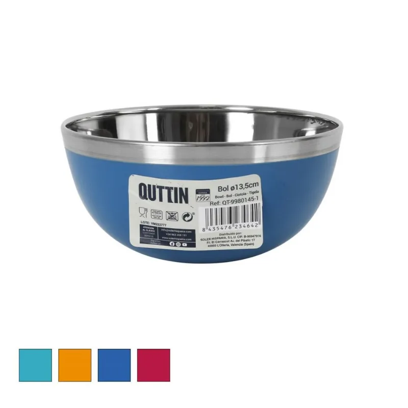 Dubuo Quttin Plienas Ø 13 x 6 cm (24 vnt.)