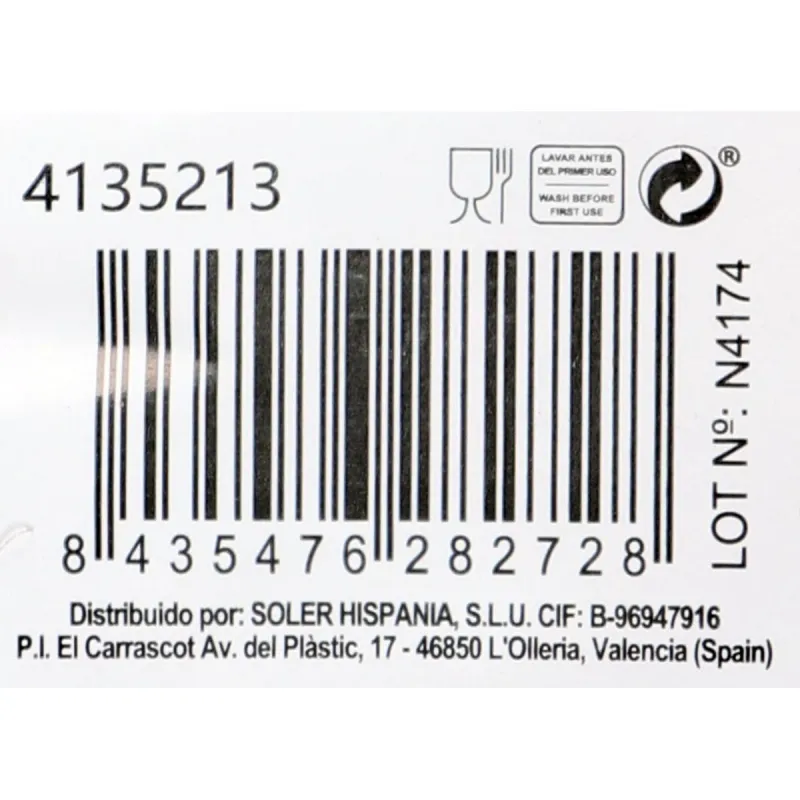 Wine glass La Mediterránea Tempo (24 Units)