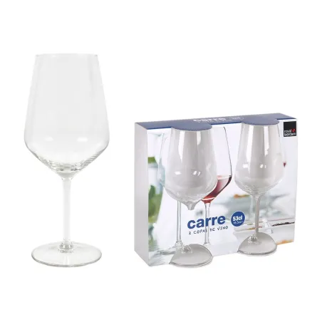 Wine glass set Royal Leerdam Carre 2 Pieces (4 Units)