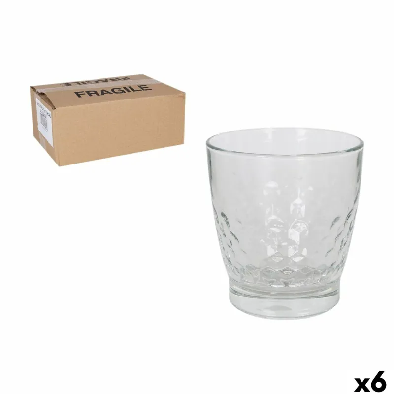 Glass for water Royal Leerdam Cubo (6 Units)