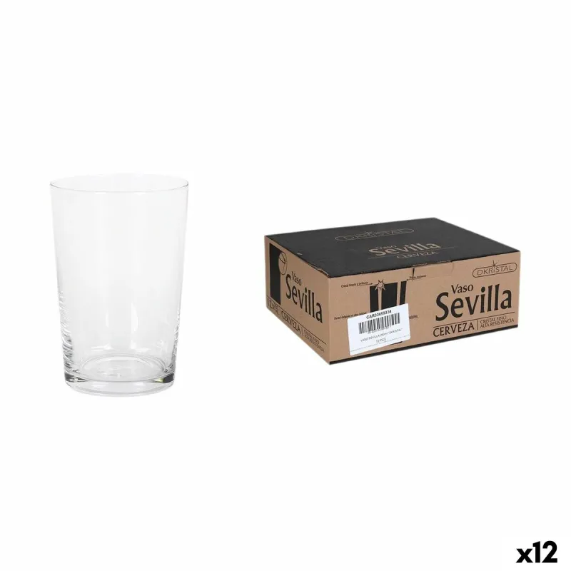 Набор стаканов Dkristal Sevilla 0,25 L (12 штук)