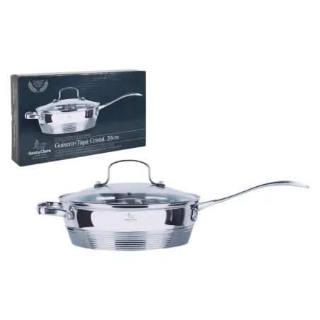 Casserole with Lid Santa Clara Santa clara Ø 21,5 x 43 x 5,5 cm (2 Units)