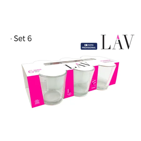 Stiklinių rinkinys LAV Paris 6 Dalys (8 vnt.)