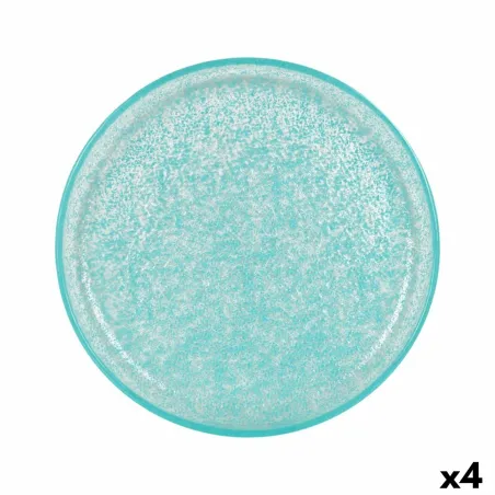 Lame taldrik Samaritaine Türkiissinine Ø 19 cm (6 Ühikut)