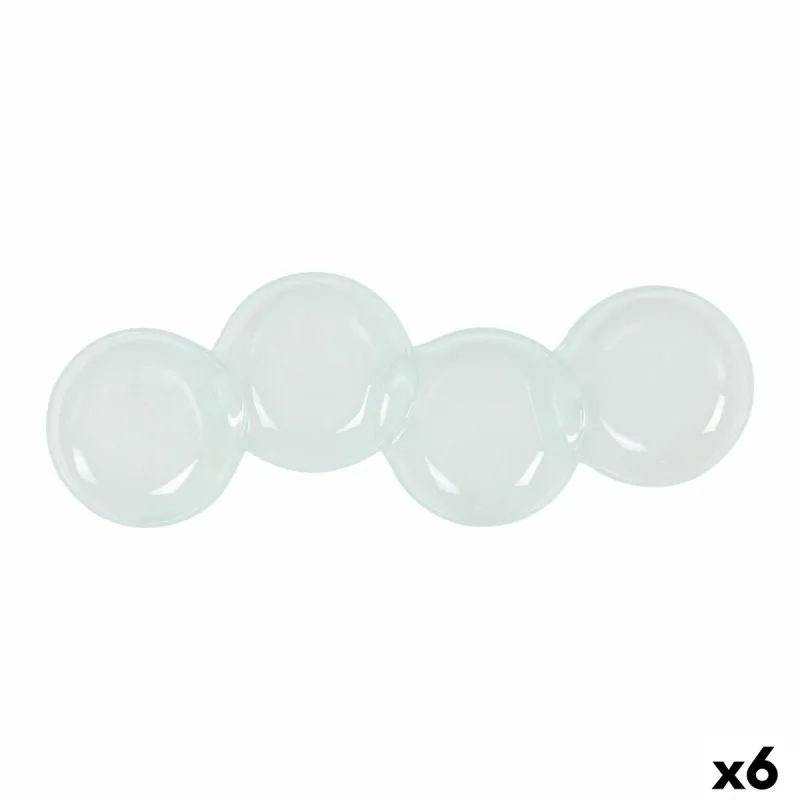 Välipalatarjotin 37 x 11 cm (6 osaa)