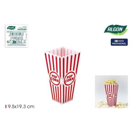 Astia popcornin tarjoilemiseen Algon 9,5 x 19,3 cm (24 osaa)