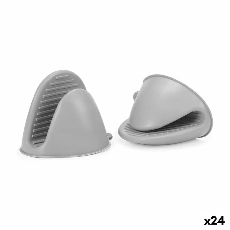 Ahjupoti Hoidik Quttin Silikoon 11 x 7,5 x 10 cm 2 Tükid, osad (24 Ühikut)