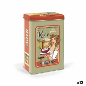 Металлическая Банка Quttin RICE (12 штук)