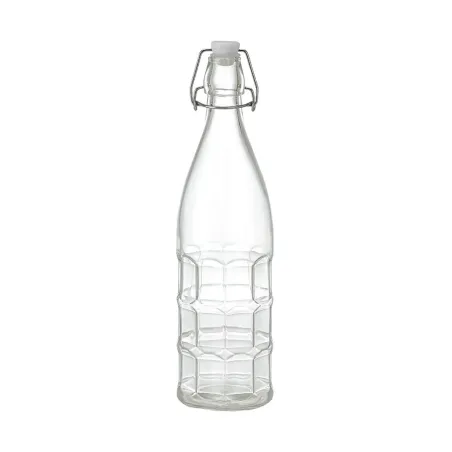 Stiklinis butelis La Mediterránea Skaidrus stiklas 1 L (12 vnt.)