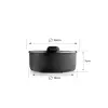 Air Fryer Basket Ibili 20 Silicone