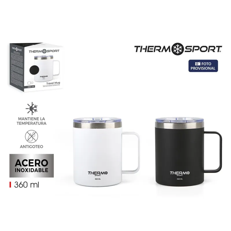 Термокружка с крышкой ThermoSport 360 ml (12 штук)