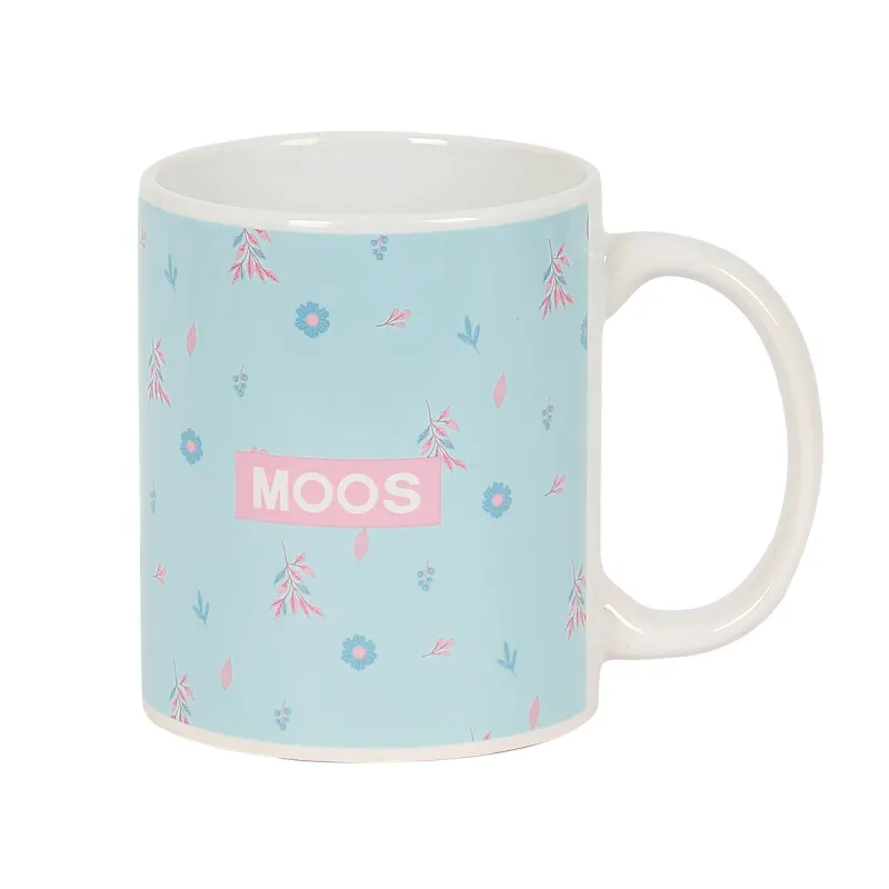 Кружка Mug Moos Garden бирюзовый 350 ml