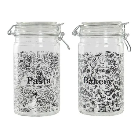 Alavas DKD Home Decor Stiklas Tradicinis 10 x 12.5 x 20 cm 1 L (2 pcs)