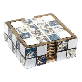 Paliktņi DKD Home Decor Sveķi Koks MDF (6 pcs)