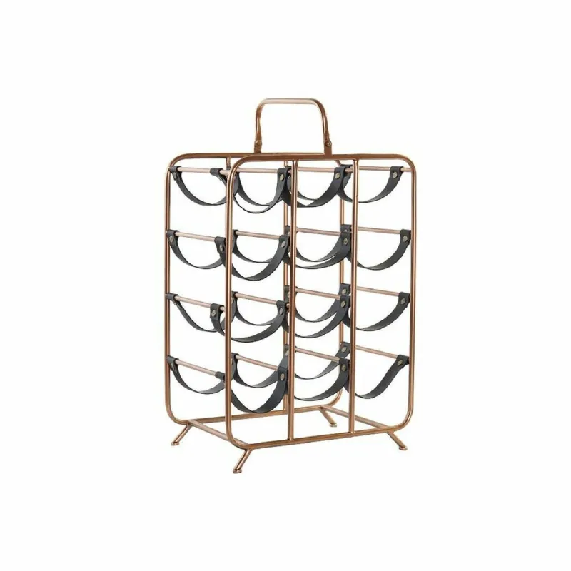 Подставка под бутылки DKD Home Decor 37 x 23,5 x 54 cm Металл Медь Полиуретан