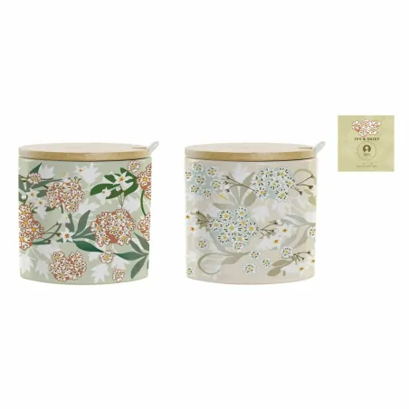 Sokeriastia DKD Home Decor Bambu Dolomite (7,5 x 7,5 x 7,5 cm)