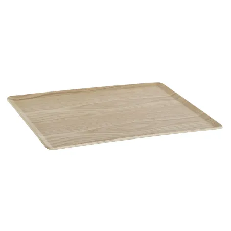 Tarjotin DKD Home Decor Luonnollinen Bambu 36 x 28 cm 36 x 28 x 0,8 cm