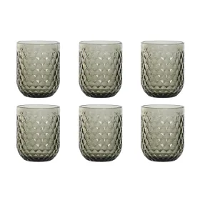 Lasisetti Home ESPRIT Harmaa Kristalli 240 ml (6 osaa)