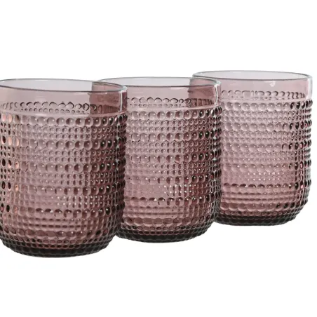 Lasisetti Home ESPRIT Pinkki Kristalli 240 ml (6 osaa)