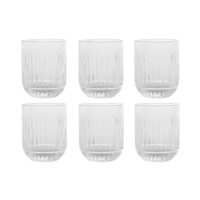 Lasisetti Home ESPRIT Läpinäkyvä Kristalli 275 ml (6 osaa)